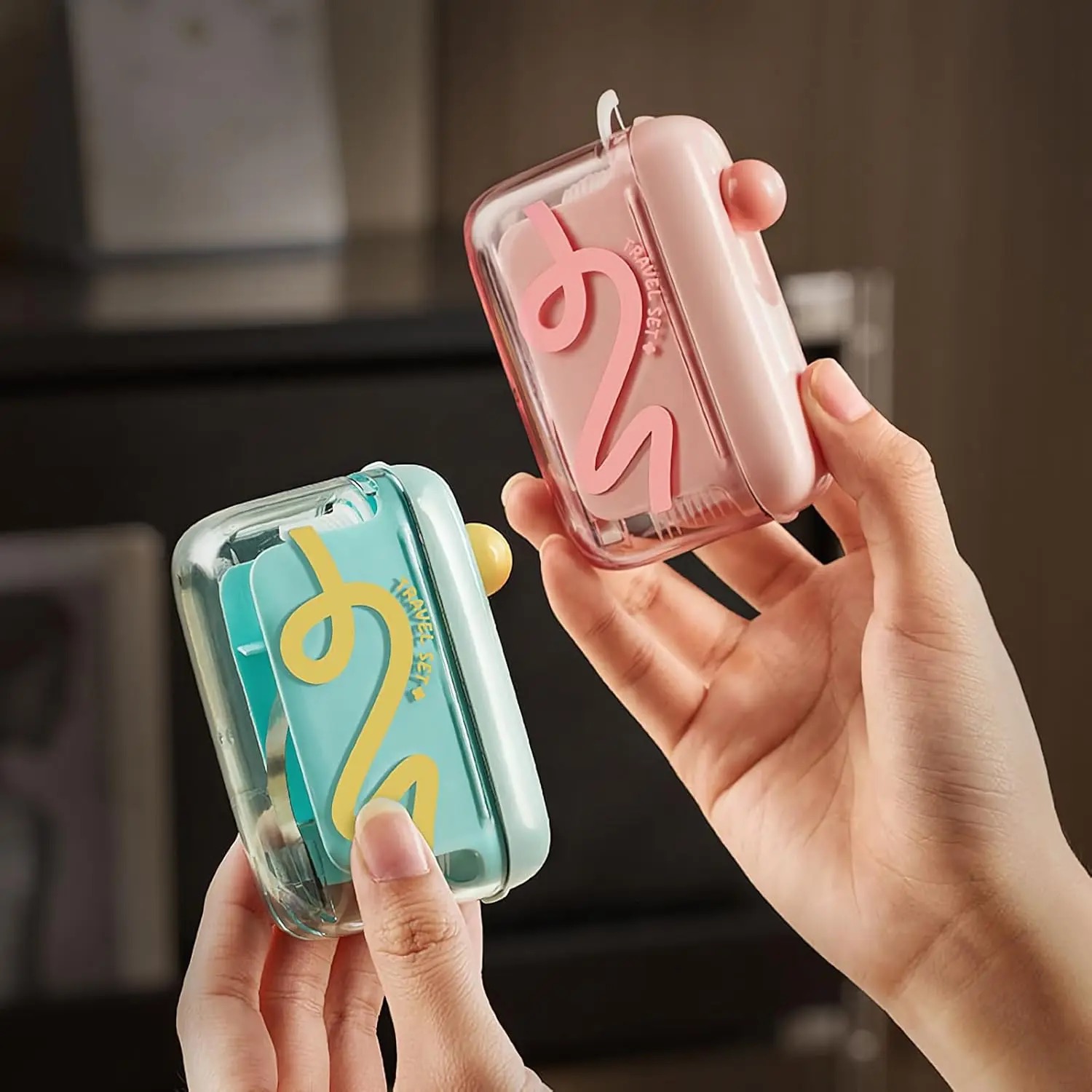 Travel-sized storage case